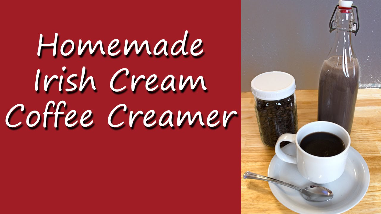 กาแฟไอริช  Update New  Homemade Irish Cream Coffee Creamer