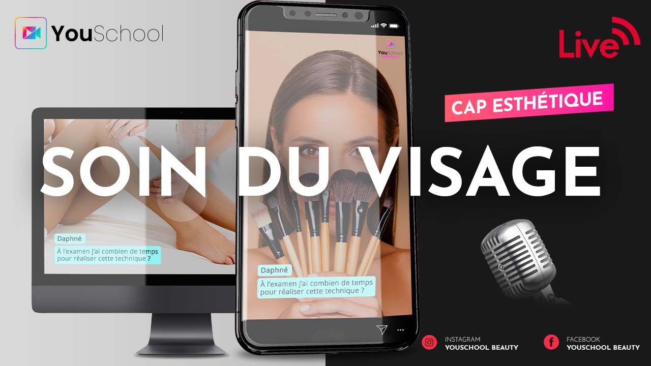 Live Esthétique : Le soin visage au CAP
