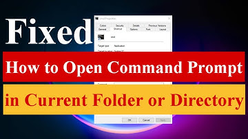 How to Open Command Prompt in Current Folder or Directory in Windows 11 #commandprompt