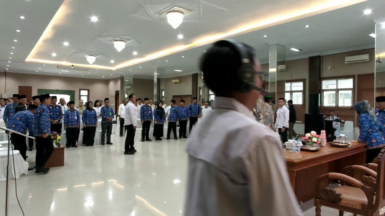 Pengambilan Sumpah Jabatan Pimpinan Tinggi Pratama Pemkab Kotawaringin Barat.