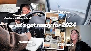 NEW YEAR PREP: Reflecting on 2023 goals, Vision Boarding, 2024 themes, How I set goals
