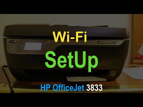 HP OfficeJet 3833 WiFi SetUp review.