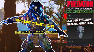 Predator Hunting Grounds PATCH UPDATE 2.39 AND EMISSARY PREDATOR PACK!