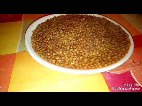تحضير العدس على طريقتي الخاصة مشرمل بدون بصل وبدون طماطم ولذيذ