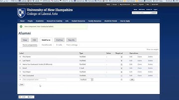 Drupal Video Demo: Building a Webform