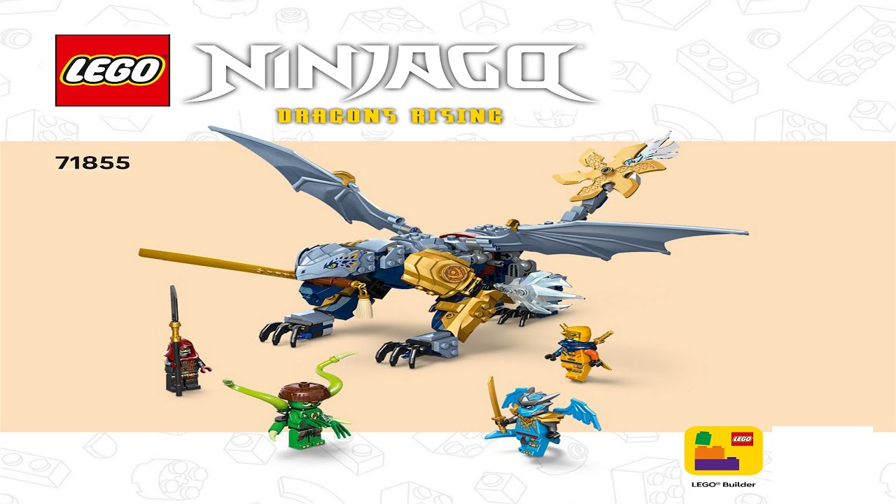 メモリー sakado 🍀 LEGO instructions 🍀 Ninjago 🍀 71855 🍀 Ninja Dragon Riyu's