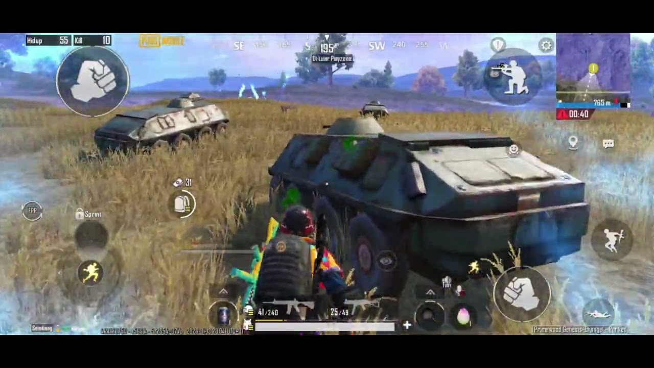 (GAMEPLAY) SOLO SQUAD DI ERANGEL HAMPIR CHIKEN -PUBG MOBILE