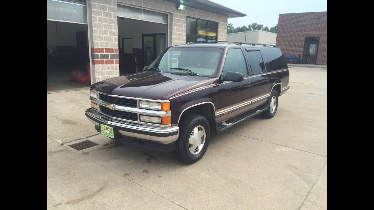 Chevrolet suburban 1996