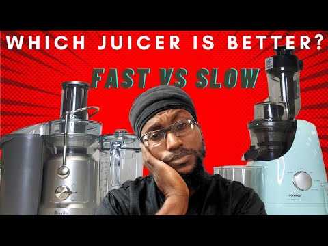 Slow Juicer vs Centrifugal Juicer - Which one is right for me?