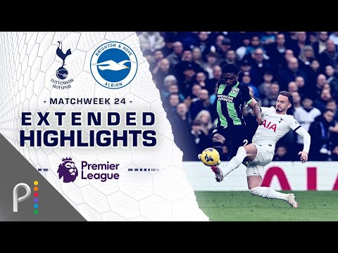 Tottenham Hotspur v. Brighton | PREMIER LEAGUE HIGHLIGHTS | 2/10/2024 | NBC Sports