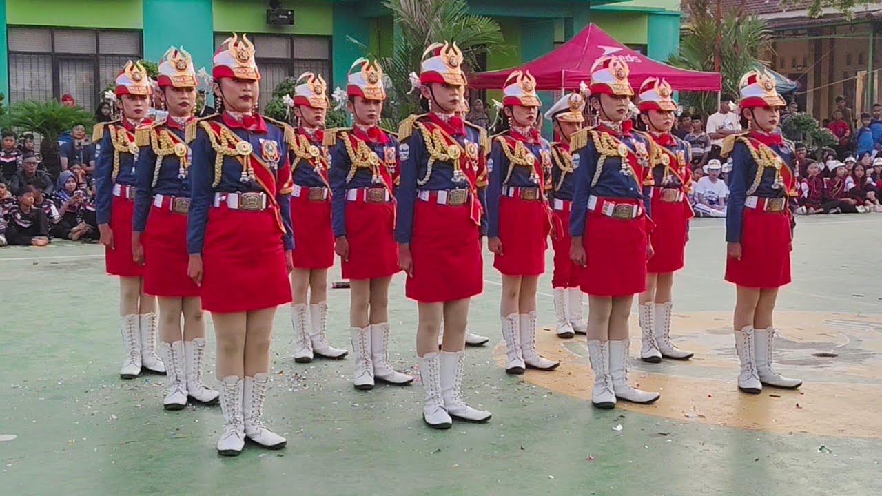 JUARA UMUM PASKIBRA SDN 5 PAMINGGIR GARUT LKBB TCD WIRAUTAMA