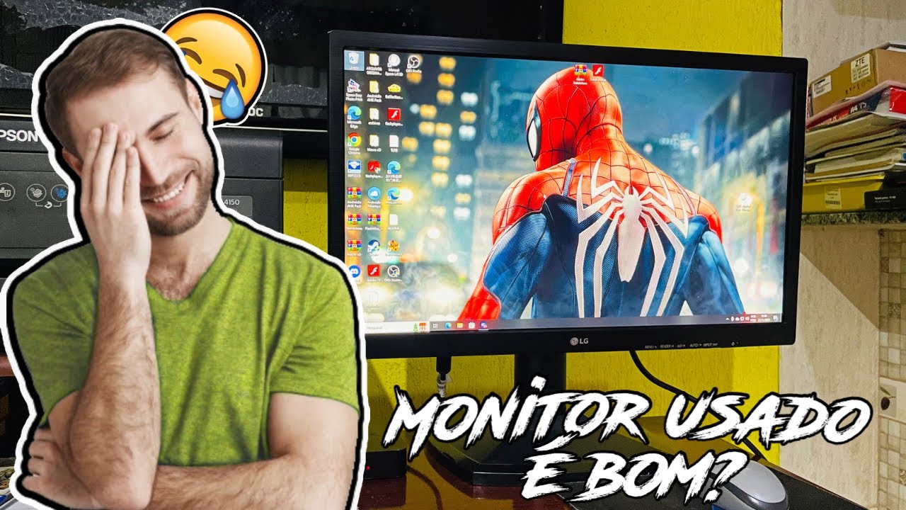 COMPREI UM MONITOR DE 60HZ - VALE A PENA?? - REVIEW - YouTube