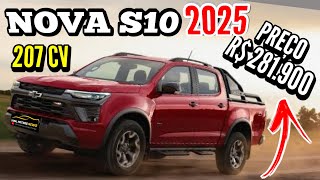 ESSA É A NOVA CHEVROLET S10 2025 IMAGENS OFICIAIS - OQUE MUDOU?