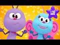 10 Minutes 🐌 Co-Co,The Snail &amp; Ti-Ti, The Butterfly🦋🌈 FOR KIDS | Bichikids in English