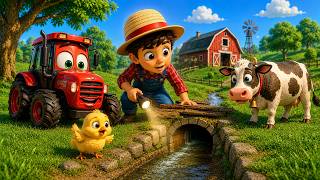 Old MacDonald Farm in Trouble! 🚜 Can Tommy and Friends Save the Water