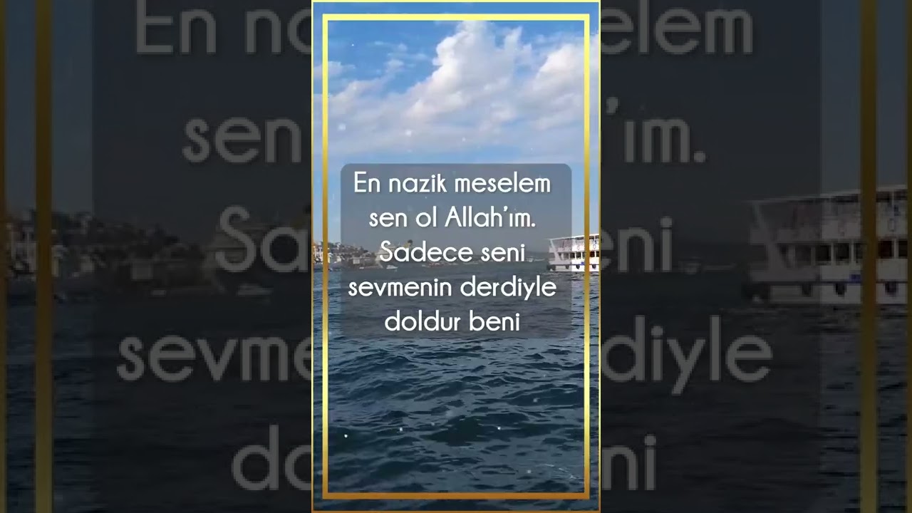 Hayırlı Sabahlar En Güzel İlahiyle Başlar Allah'a Emanet Olun #ilahiler #ilahi #shorts #shortsvideo