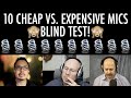 Truly Blind 🙈 10 Surprise Mystery Microphone Test: Cheap vs. Expensive the Best and Worst