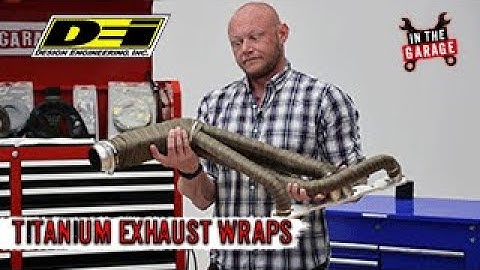 DEI Titanium Exhaust Wraps