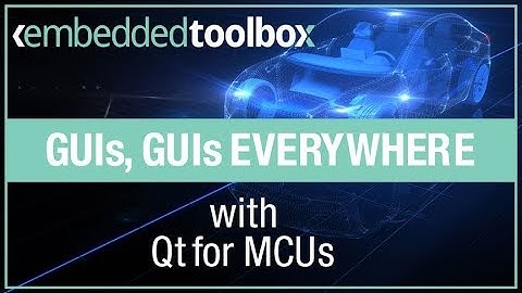 Embedded Toolbox: GUIs, GUIs Everywhere with Qt for MCUs