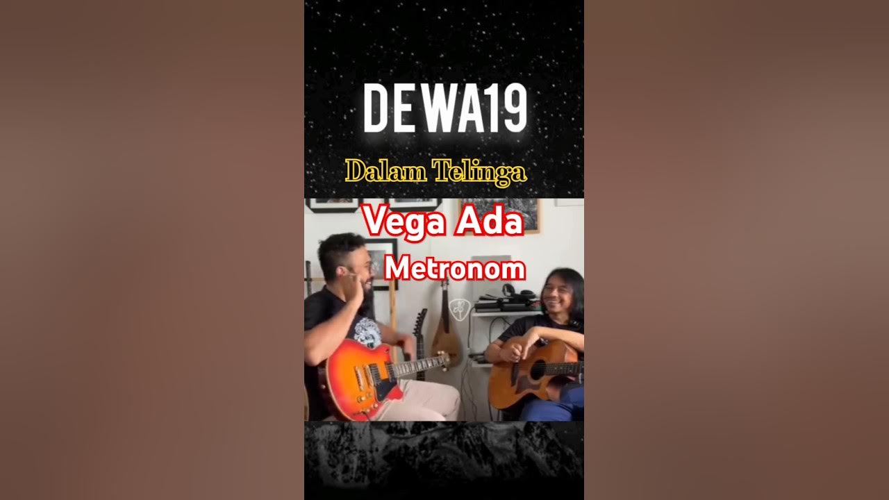 Dalam Telinga Vega Ada Metronom untuk patokan Lagu Dewa19 #dewa19 Dalam Telinga Vega Ada Metronom untuk patokan Lagu Dewa19 #dewa19