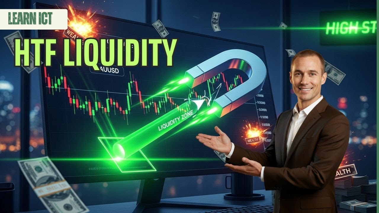 INSTITUTIONAL TRADING: The Higher Timeframe LIQUIDITY Secret You NEED to Know for Forex