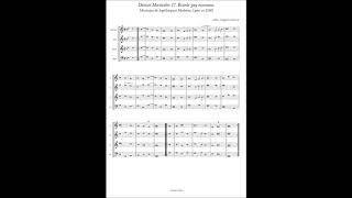 Musicque de Joye, Dances Musicales No.27 Branle gay nouueau