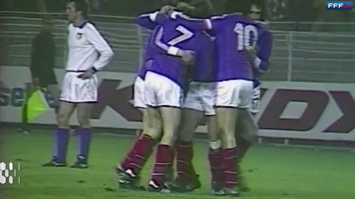 Equipe de France, Amical 1982 : France-Italie (2-0), résumé I FFF 2016