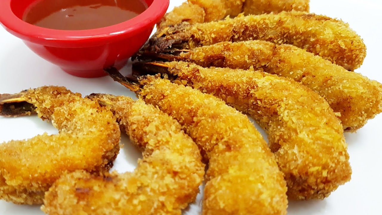 FRIED SHRIMP RECIPE.PRAWNS FRY RECIPE. JAPANESE FRIED SHRIMP RECIPE