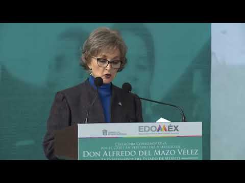 Alfredo Del Mazo Vélez un hombre progresista, estadista y visionario: Marcela González Salas