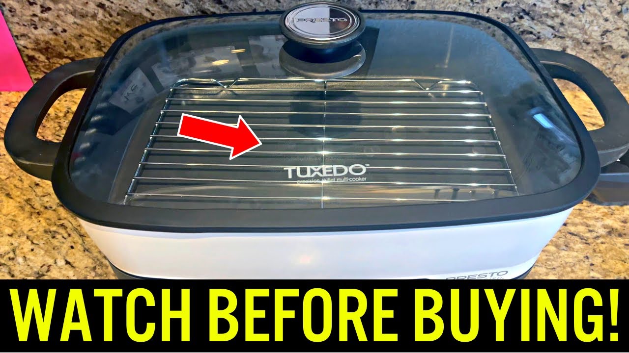 Sous Vide Cooker Presto Preciseu00ae 12-inch Tuxedou2122 Digital