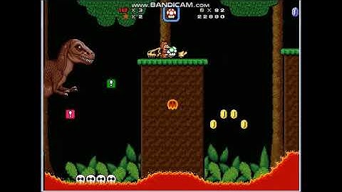 SMBX Custom Level: Prehistoric Peril