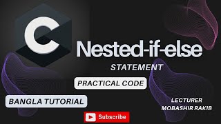 🔥 Nested if else in C||part--02  Example |Real code Example#cprogrammingtutorial #ifelse #coding