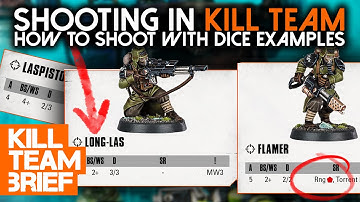 Kill Team Shooting rules with dice examples - How to play Kill Team - Warhammer 40k