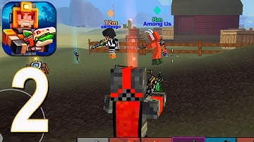 Pixel Gun 3D - Walkthrough Gameplay part 2 - Battle Royale(iOS, Android)