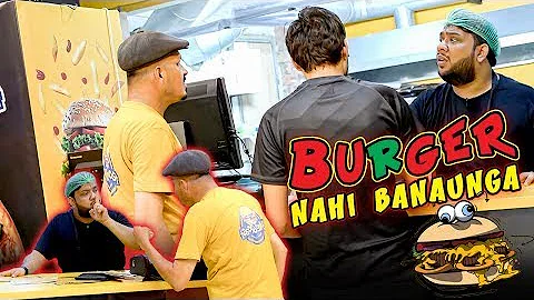 BURGER NAHI BANAUNGA | By Nadir Ali & Jaffar Mastana | P4 Pakao | 2025 #p4pakao #comedy #trending