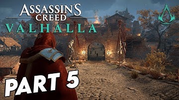 ASSASSINS CREED: VALHALLA - WALKTHROUGH PART 5 - PLAYSTATION 5 - 4K 60FPS GAMEPLAY - FULL GAME