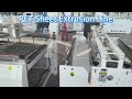 PET Sheet Extrusion Line