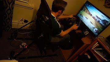 2 DOF wiper motor seat mover simulator chair running simtools and dirt 3