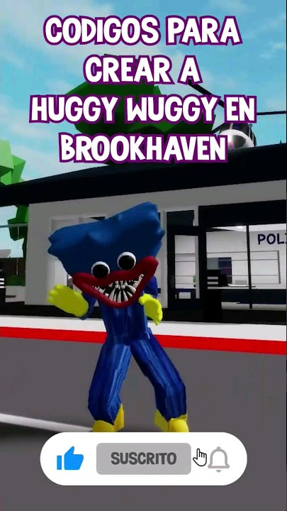 como ser o huggy wuggy no brookhaven #brookhaven #roblox #huggywuggy