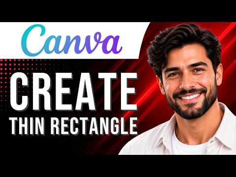 Canva: How to Create a Thin Rectangle or Box (Shape Tutorial for Beginners) (2026 Guide)