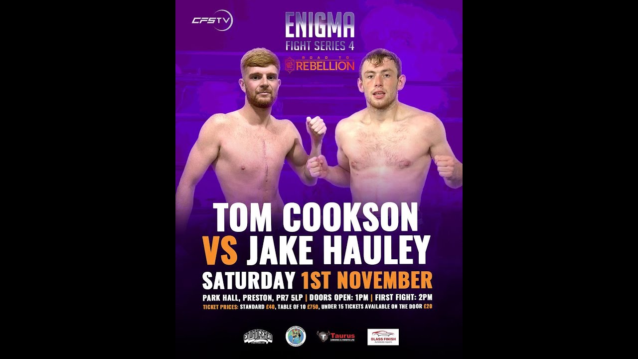Tom Cookson vs Jake Hauley