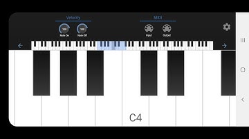 How to use your phone into a MIDI Keyboard