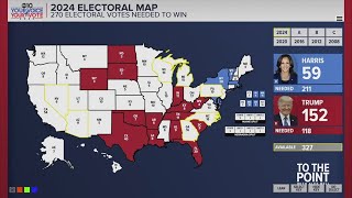 Presidential Election 2024: Electoral Map Latest — 6:30 p.m. Update