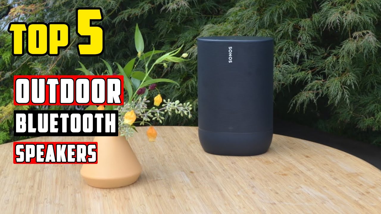 TOP 5 Best Outdoor Bluetooth Speakers 2026 - YouTube