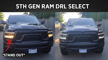 RAM 5TH GEN DRL OPTIONS OVERVIEW
