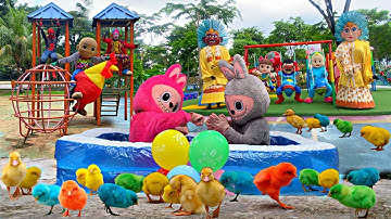 BALONKU!! LAGU ANAK POPULER VERSI ONDEL ONDEL BADUT - LAGU LABUBU BAHASA INDONESIA - ANAK AYAM PIYIK