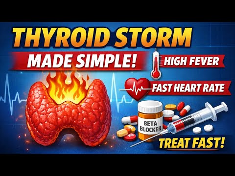 What is Thyroid Storm? Simplified: Signs, Pathophys & Treatment