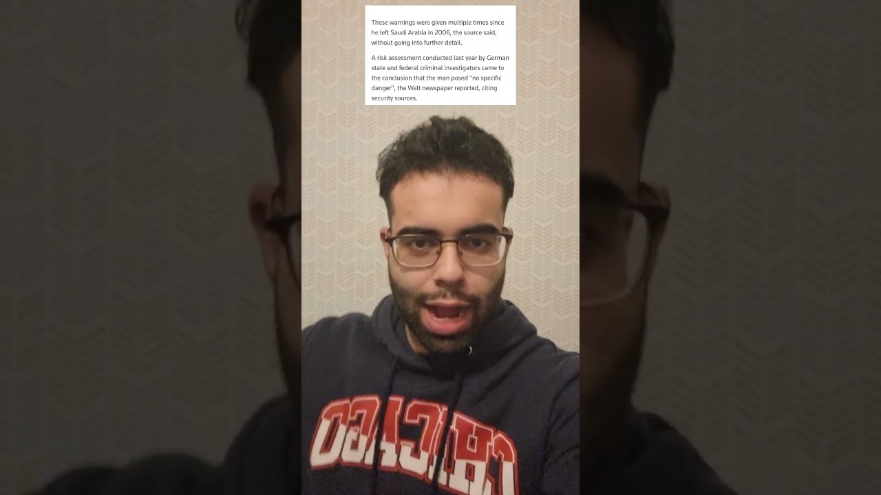 Saudi WARNED Germany Before Ex Muslim Attack 