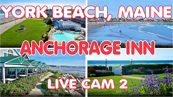 York Beach, Maine US - Anchorage Inn, Live Cam 2 - Ocean, Surf - Relax