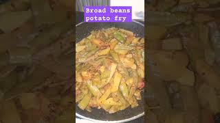 broad beans potato fry  simba fry jhota bhaja viral ytshorts